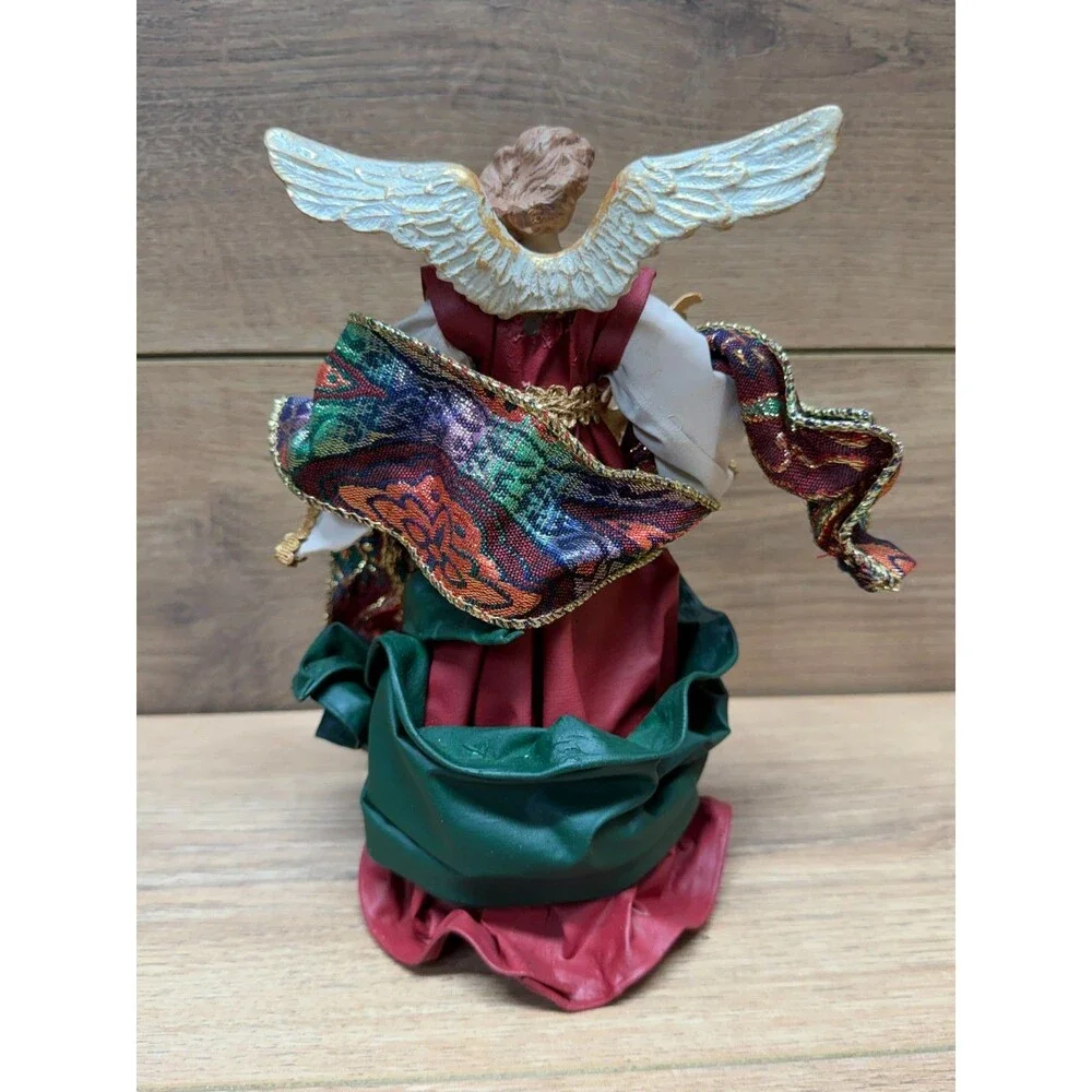 Fabric Mache Christmas Angels 8